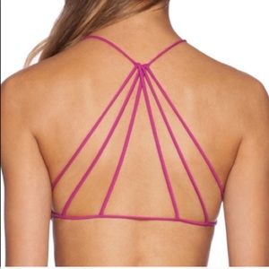 Free People Strappy Bralette (magenta) xs/s